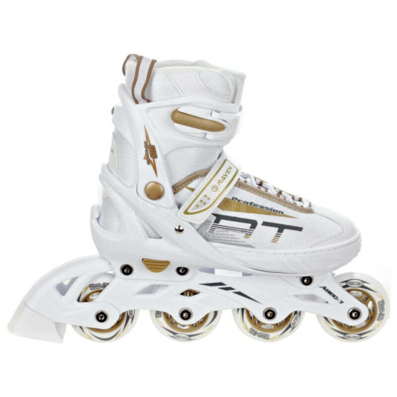 Skrituļslidas Raven Profession White/Gold 38-42