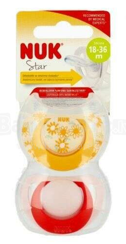 0994 STAR SILICONE TEAT 18-36 2PCS/BOX 537206, 739745