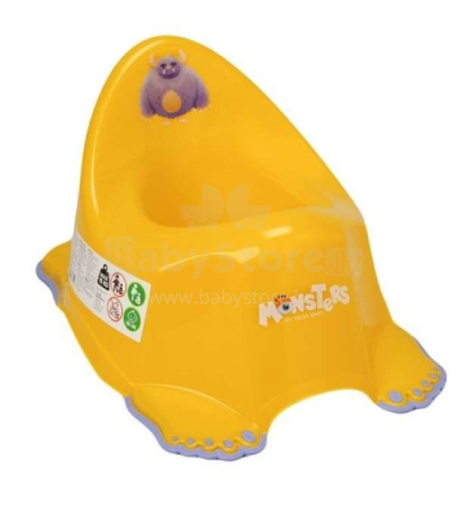 Tega Baby Musical Potty Monsters Art.PO-026-124 Yellow vazonas kūdikiams