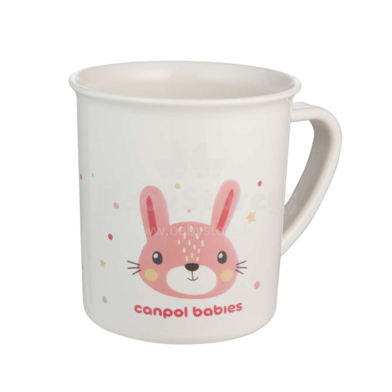 CANPOL BABIES krūzīte ar rokturi CUTTE ANIMALS, 170 ml, 4/413_pin2