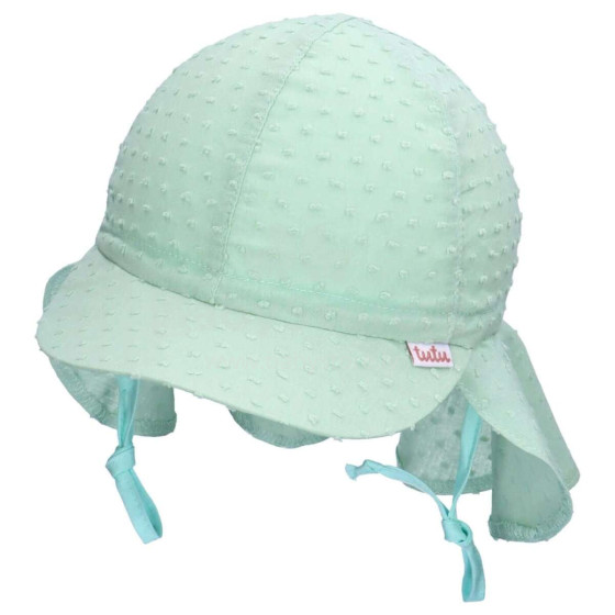 TuTu Hat Art.6186 Mint cepure-panama ar aukliņām