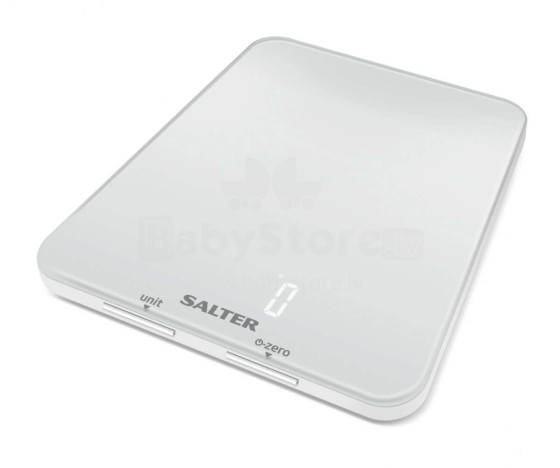 Salter 1180 WHDR Ghost Digital Kitchen Scale - White