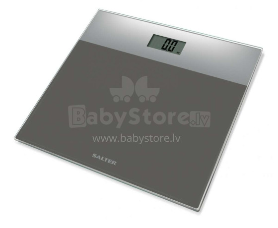 Salter 9206 SVSV3R Digital Bathroom Scales Glass - Silver