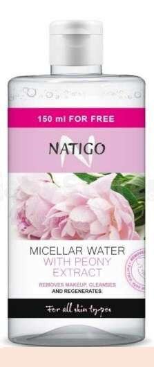 NATIGO Micellar Water Peony Extract 650ml