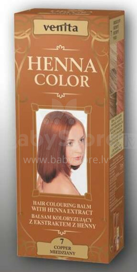 HENNA COLOR 50 ml Nr 07 MIEDZIANY