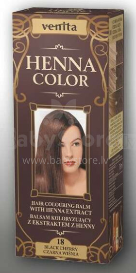 HENNA COLOR 50 ml Nr 18 CZARNA WISNIA