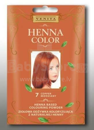 HENNA COLOR ZOK Nr 7 MIEDZIANY