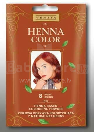 HENNA COLOR ZOK Nr 8 RUBIN