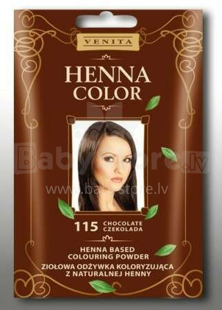 Henna Color ZOK 25 гр Nr 115 Czekolada