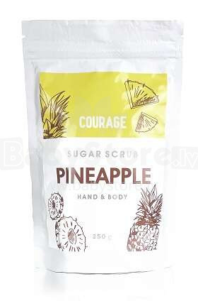 COURAGE Hand & Body scrub 250g pineapple