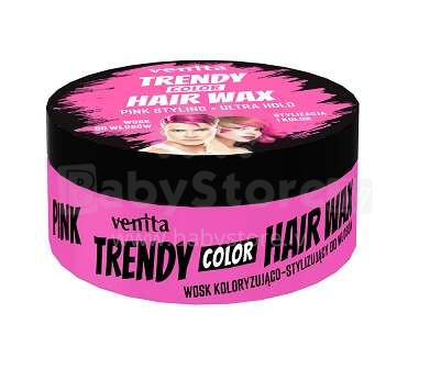 TRENDY WOSK 75g ROZOWY PINK