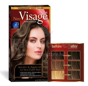 Hair Color Visage 25 Golden Brown