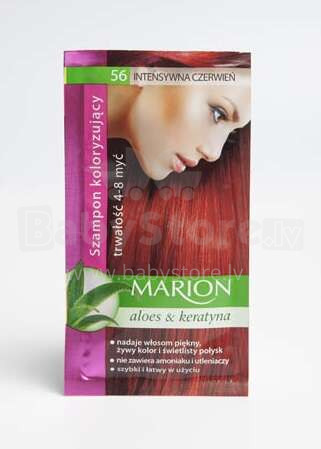 Krāsojošais šampūns Marion 40ml 56