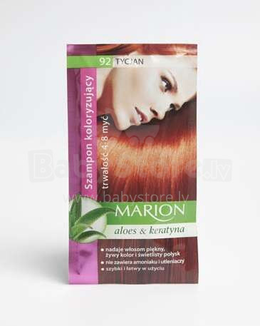 Krāsojošais šampūns Marion 40ml 92