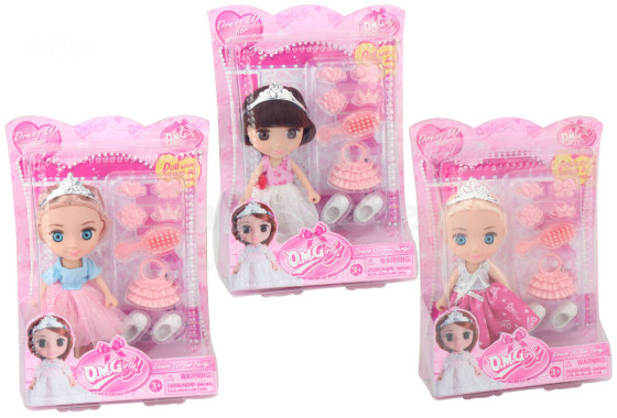 PRINCESS DOLL WITH ACCESSORIES