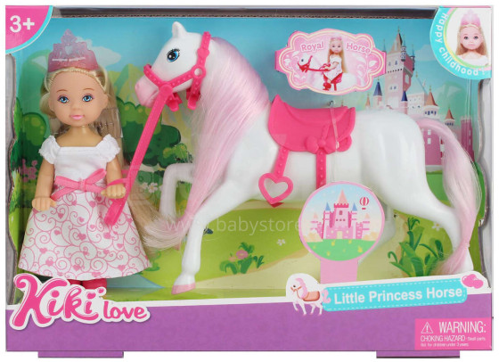 PRINCESS WITH HORSE DOLL