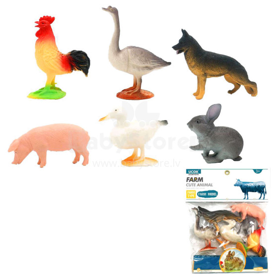 PETS 6 PIECES