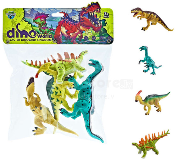 DINOSAURS 4 PIECES