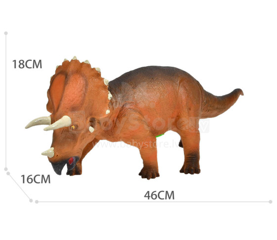 TRICERATOPS DINOZAURS AR BALSI