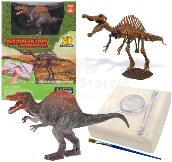 EXCAVATIONS PALEONTOLOGIST DINOSAUR FIGURINE