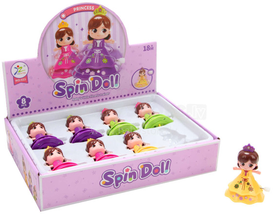 SPINNING WIND-UP DOLL