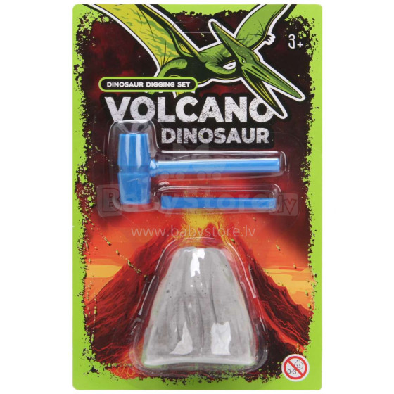 EXCAVATIONS PALEONTOLOGIST DINOSAUR VOLCANO