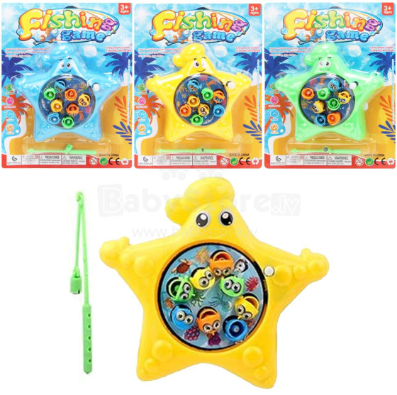 STARFISH WIND UP FISHING GAME