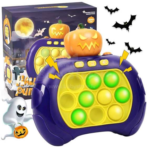 POP IT SPĒLE QUICK PUSH PUMPKIN HALLOWEEN