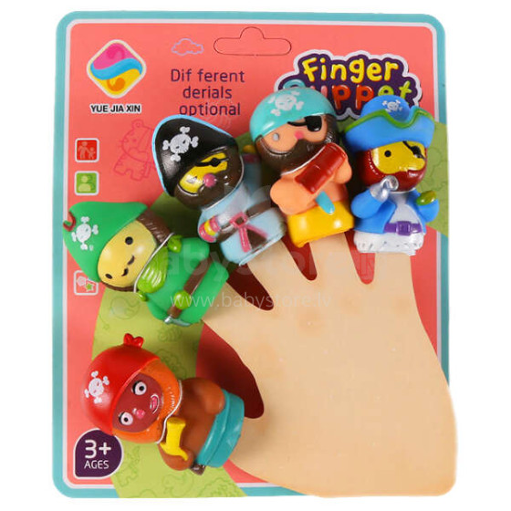 PIRATE FINGER PUPPETS