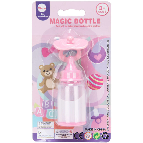 TRIFOX Art.66637 bottle for dolls with a pacifier