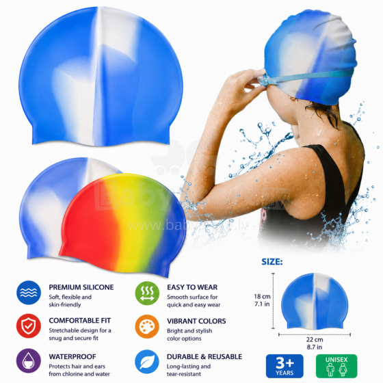 I-Toys Swimming Cap Art.173074 Силиконовая шапочка для плавания