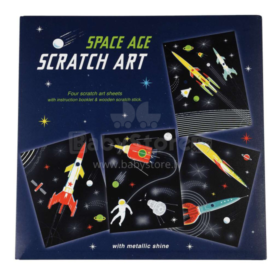 Space Age Scratch Art, Rex London