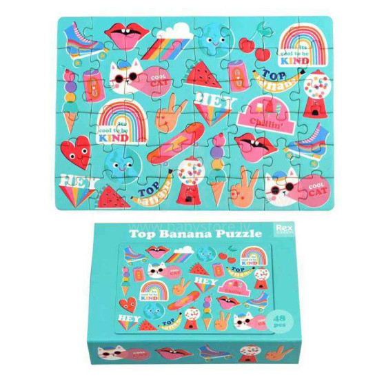 Top Banana Matchbox Puzzle, Rex London