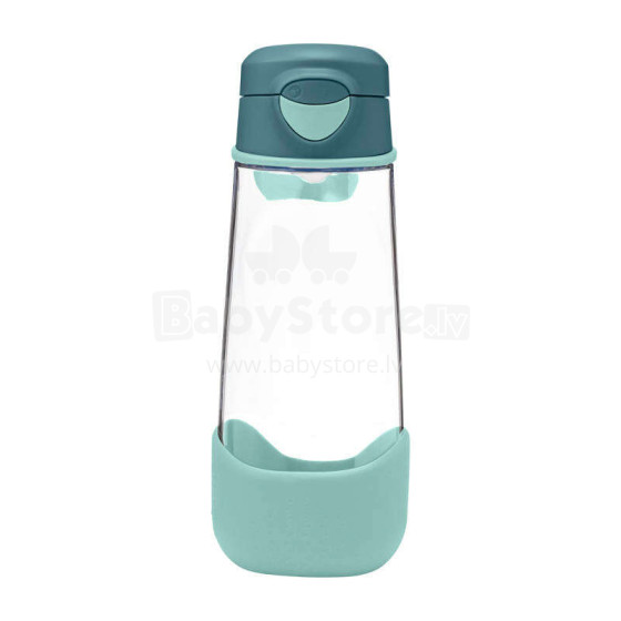 Sport spout 600 ml bottle, Emerald Forest, b.box