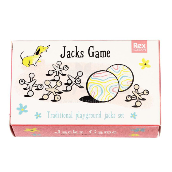 Traditional Jacks Playground Game, Rex London