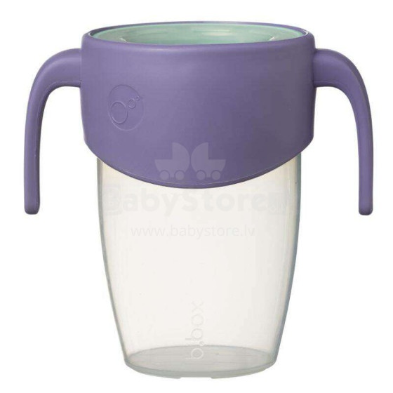 b.box 360° cup for learning to drink for children - sippy training cup lilac pop