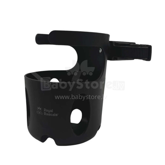 Royal Rascals stroller cup holder Universal stroller cup holder, black, 1 pc.