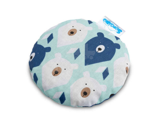 HOT WATER BOTTLE WITH CHERRY STONES - POLAR BEAR 