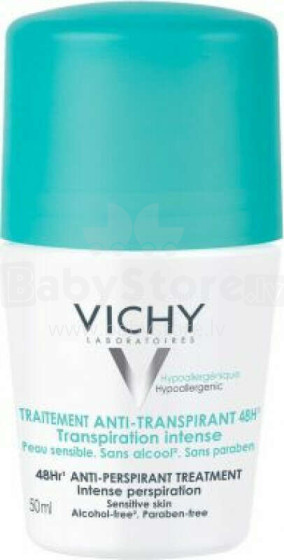 Шариковый антиперспирант Vichy 48ч 50мл