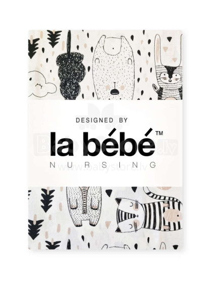 La Bebe™ Cotton Bedding Set 105x150/40x40 Art.177618 Scandic Gultas veļas komplekts 2 -daļīgs 105x150/40x40 cm