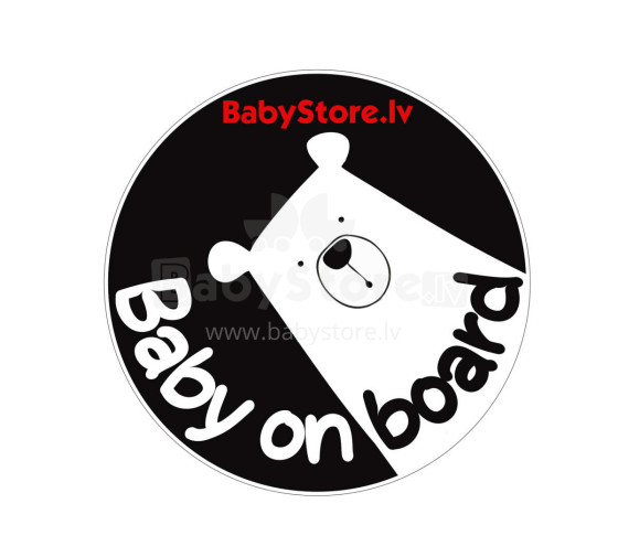 Baby On Board Art.177650  car sticker