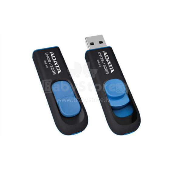 USB-накопитель ADATA 64 ГБ UV128 USB3.0 Черный