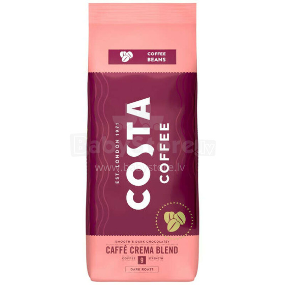 Кофе Costa Coffee Crema в зернах 1кг