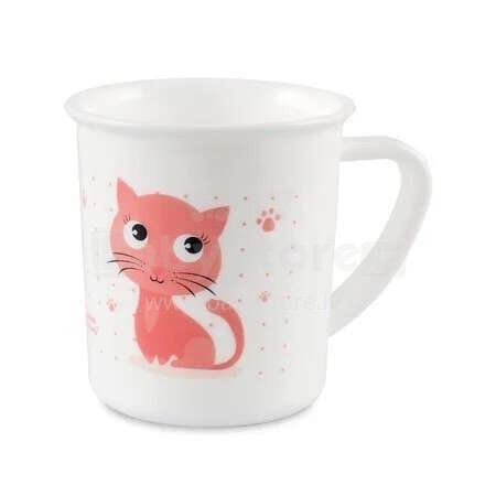 Plastmasas krūzīte PINK CAT 04/413