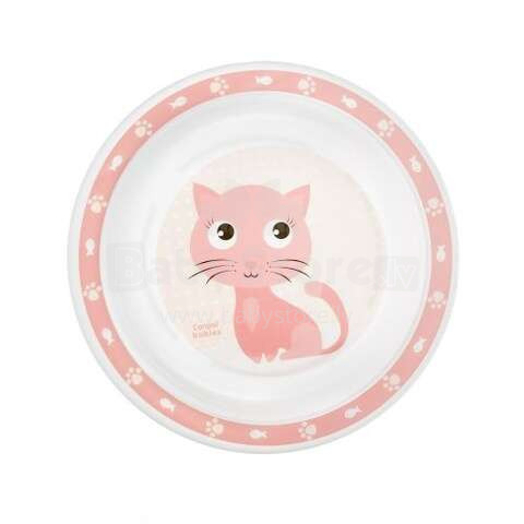 Šķivis plastmasas CUTIE ANIMALS 4/411 pink