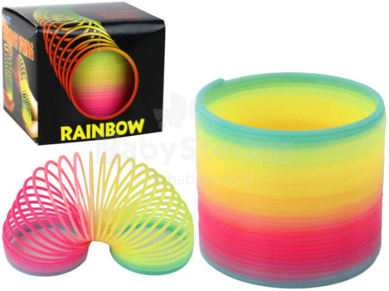 Spirālīte RAINBOW  6 cm 52097