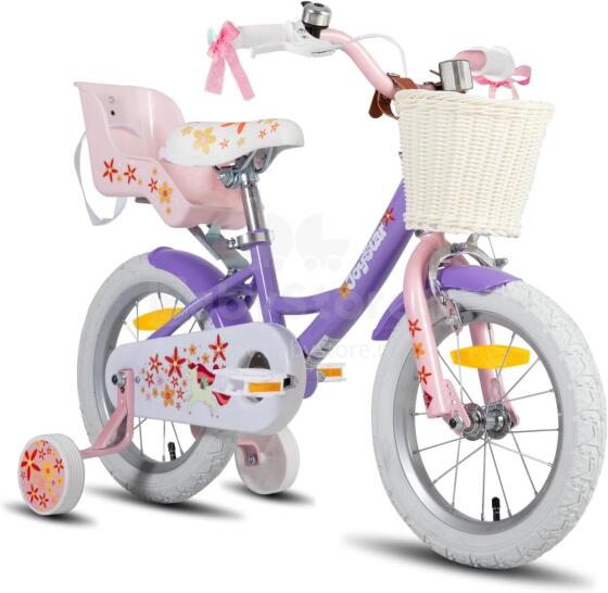 Joystar Kids Bike Wheels Collas 12'  Art.17843 Violet Vaikų dviratis su dviračiu