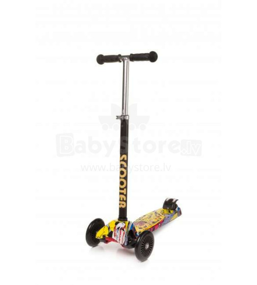 Skrejritenis MINI SCOOTER yelow 4BABY [A]*