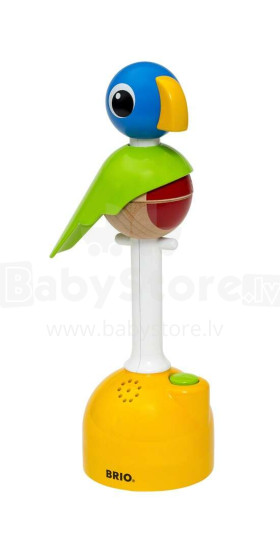 BRIO elektroniskā rotaļlieta Play & Learn Parrot, 30262