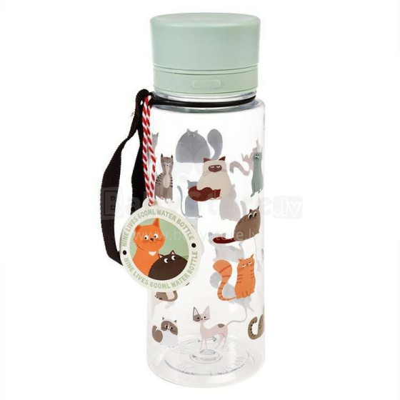 Nine Lives Water Bottle, Rex London